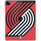 NBA Portland Trail Blazers Large Logo iPad Pro 11in (2024) Clear Case